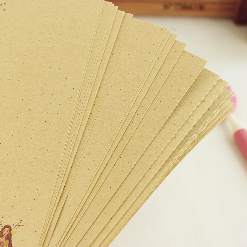 45 страниц/шт А6 А5 крафт-бумага красочные винтажные заправки спиральные записные