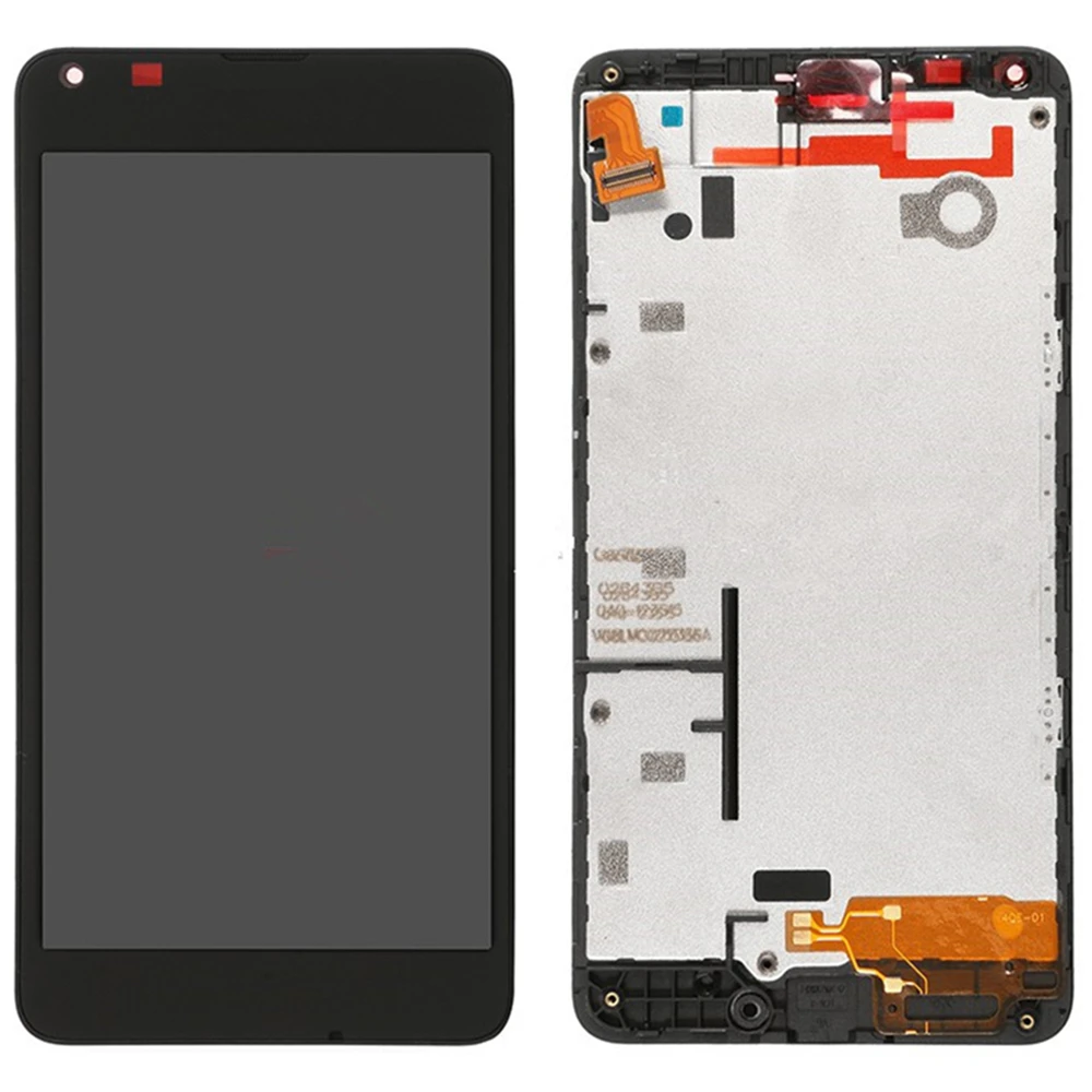 Для Nokia Lumia 640 ЖК-экран и дигитайзер в сборе с заменой передней рамки! (черный) |