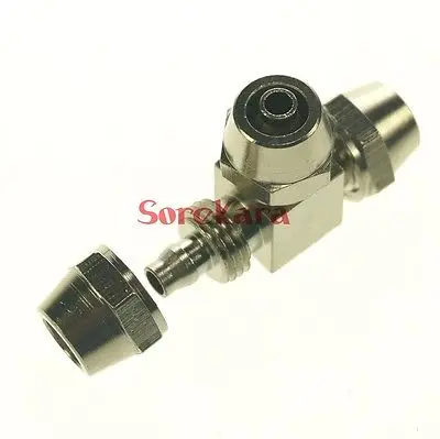Фото Быстрое соединение для шланга 12x8 мм O/DxI/D тройник адаптер hose couplers fittings hose teespipe hose Быстрое соединение для шланга 12x8 мм O/DxI/D тройник адаптер hose couplers fittings hose teespipe hose