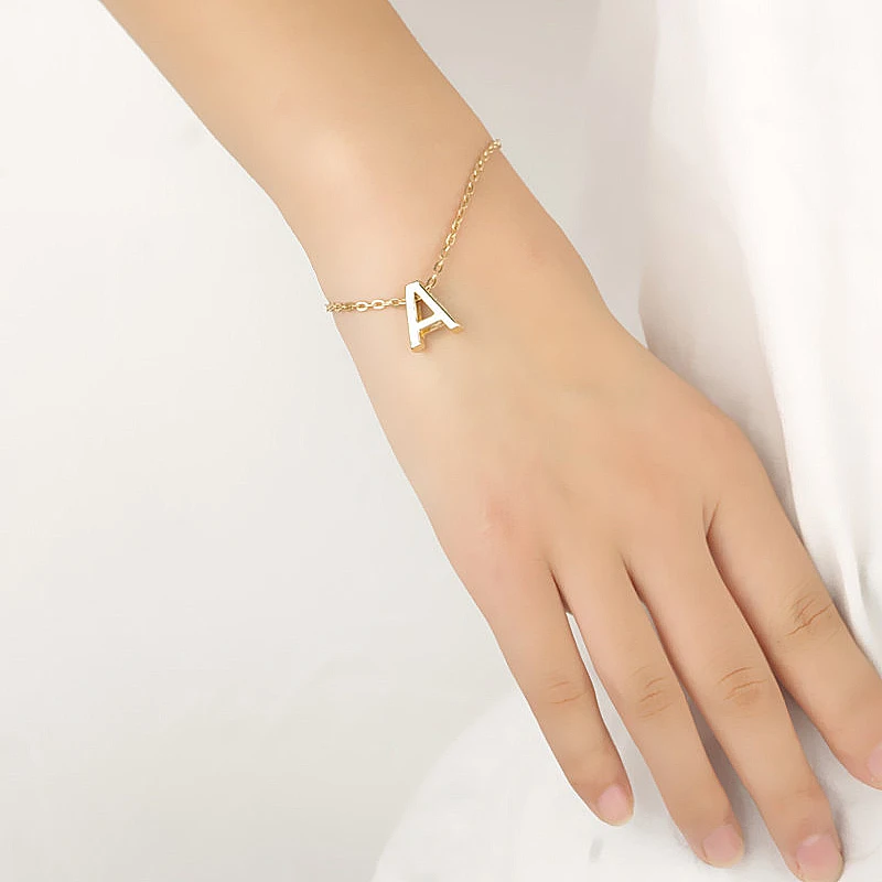 LNRRABC модные браслеты с английскими буквами женские ювелирные изделия для дам