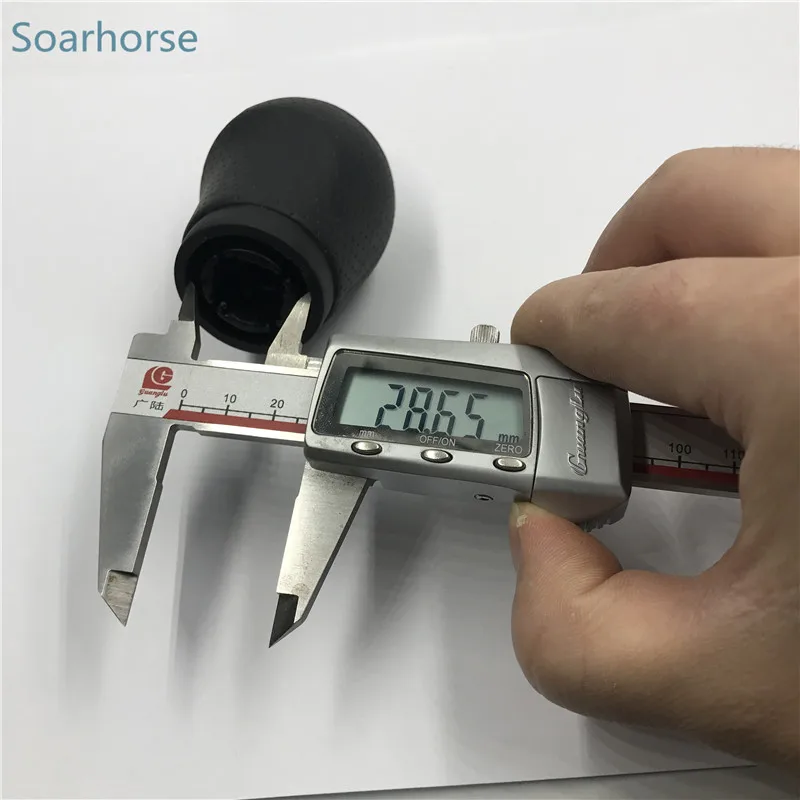 Soarhorse автомобиль 6 скоростей ручная ШЕСТЕРНЯ рукоятка рычага переключения передач подходит для Nissan Qashqai x-Trail Livina Tiida Sylphy ручка переключения передач Ручка