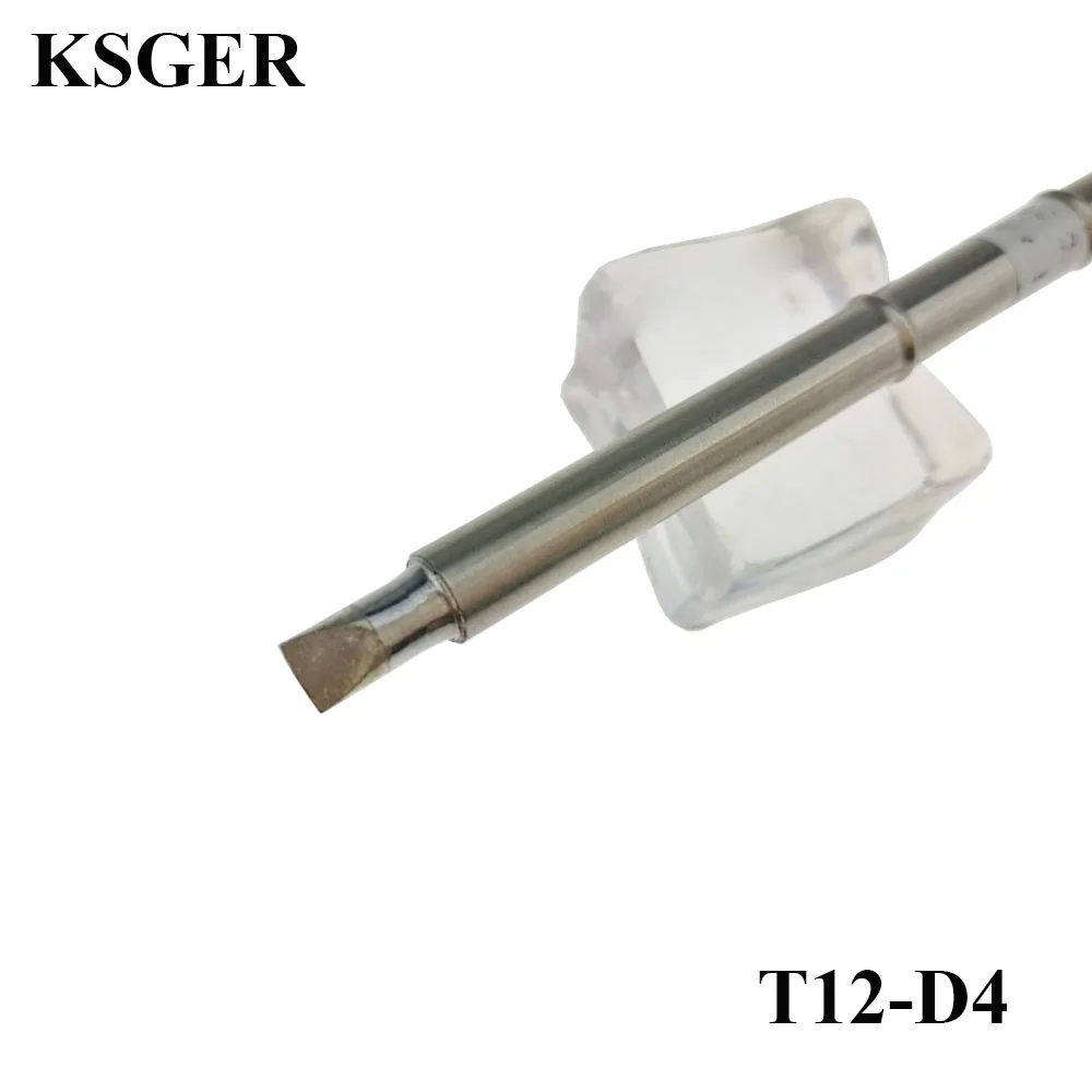 Наконечники для электронного паяльника KSGER T12 D4 (T15) 220 В 70 Вт паяльной станции STM32 с