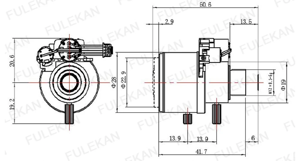 Объектив видеонаблюдения 3 мегапикселя с вариофокальным объективом 2 8-12 мм