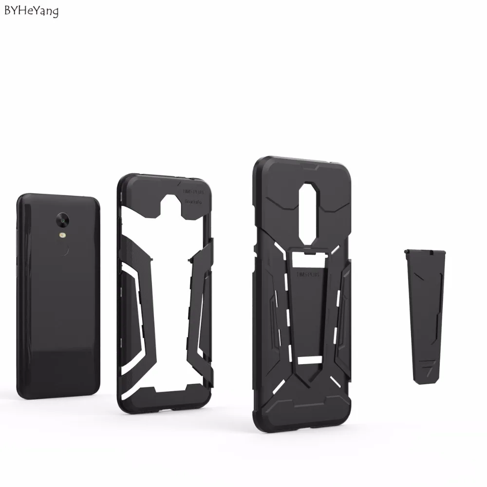 Чехол byheyang для Xaomi Xiaomi Redmi 5 Plus чехол Funda Armor Гибридный Силиконовый пластиковый