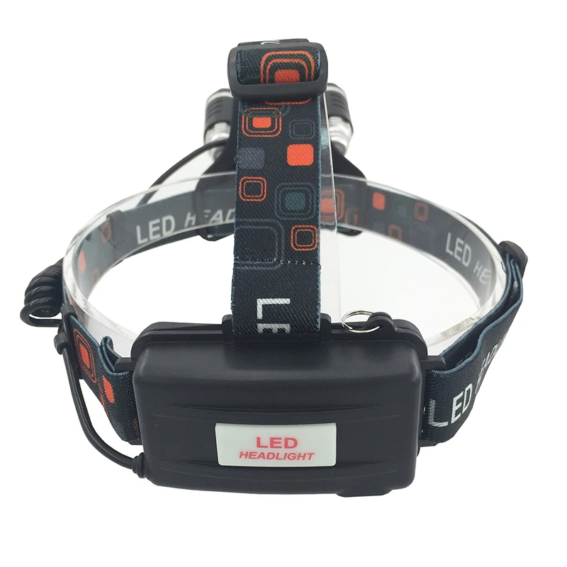 PANYUE RJ3000 Высокая мощность T6 + 2R2 LED 3000Lm фара налобный фонарь 18650 Головной