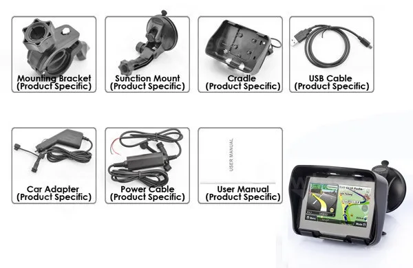 Fodsports IPX7 водонепроницаемый мото rcycle gps 4,3 дюймов FM bluetooth Мото rbike навигатор 8G 256MB ram мото навигация