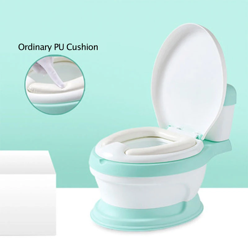 New Portable Toilet Potty Training Seat Children's Potty Toilet Seat Infantil Baby Pot For Kids Boys Babies Urinal For Nursery - Цвет: baby pot green