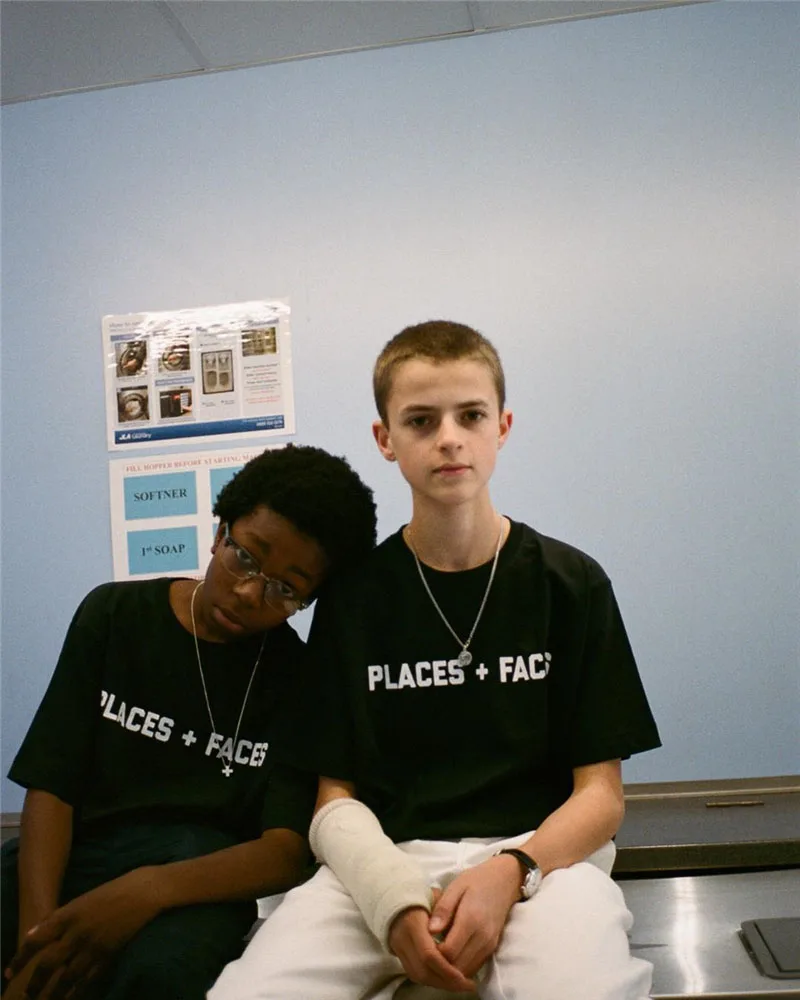 Футболки с надписью «Places+ Faces» для женщин и мужчин, 1:1, высокое качество, хлопковая уличная одежда в стиле хип-хоп, футболка с надписью «Places+ Faces», 3m, светоотражающая футболка с рисунком+ Faces
