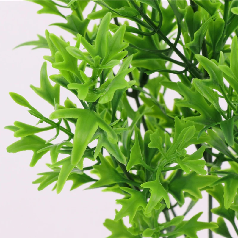 5 вилок 34 см сельская пластиковая трава Горшечное растение набор искусственные