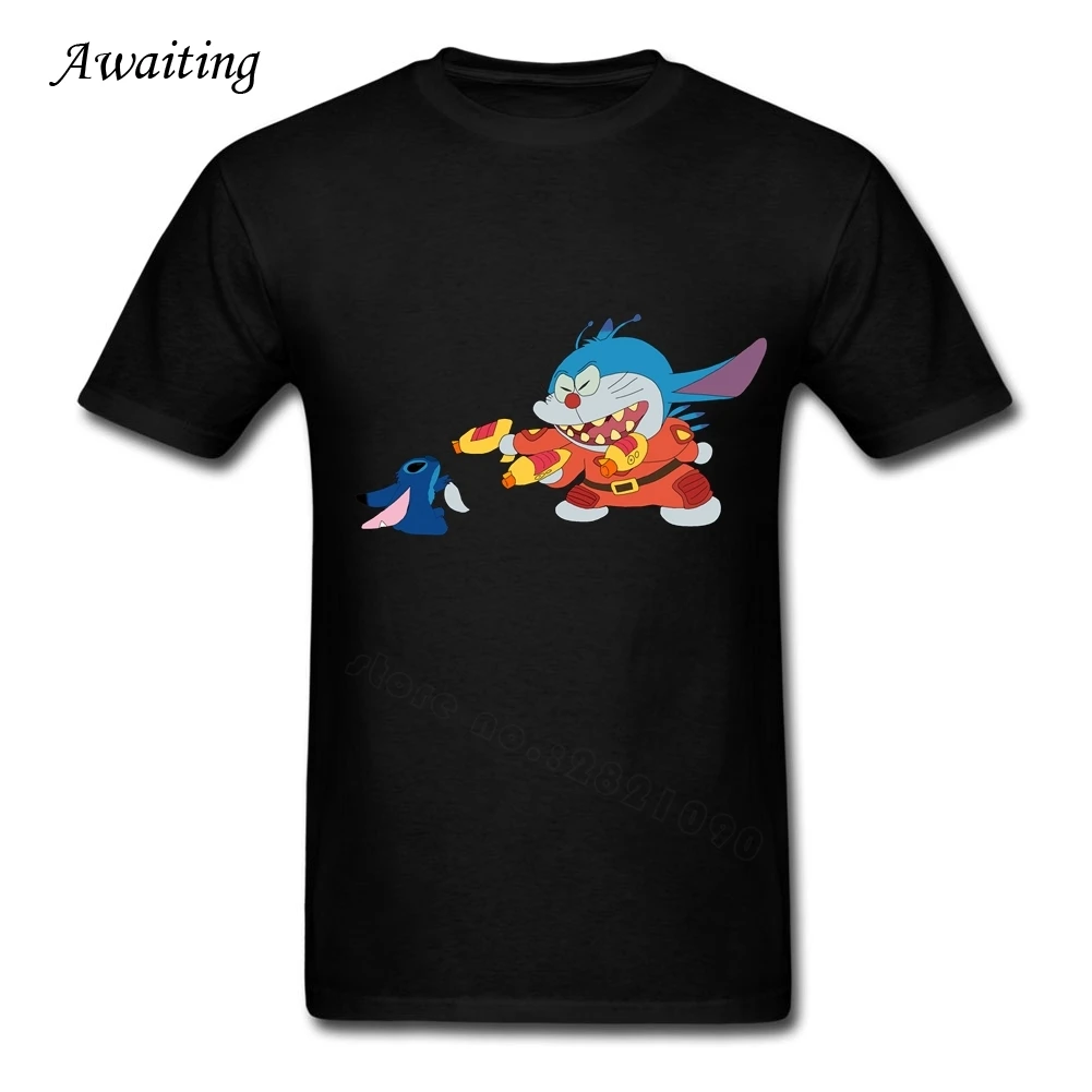 Doraemon мужская Футболка С Коротким Рукавом Фитнес Мода для Взрослых Ужин Размер Brand
