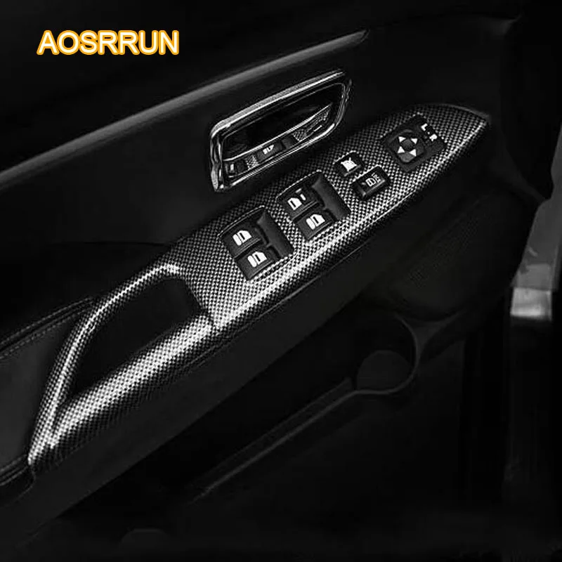 Четырехдверная панель из углеродного волокна с оконным подъемным выключателем