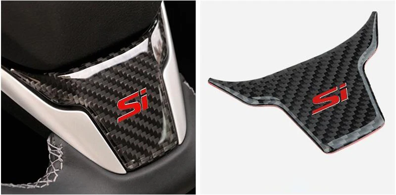 Sunfada рулевого колеса автомобиля углерода Волокно украшения отделка