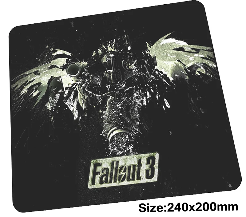 Коврик для мыши falloutd 240x200x3 мм коврик для мыши лучший игровой коврик для мыши геймер Новое поступление персонализированные коврики для мыши Коврик для мыши с толстым ПК коврик
