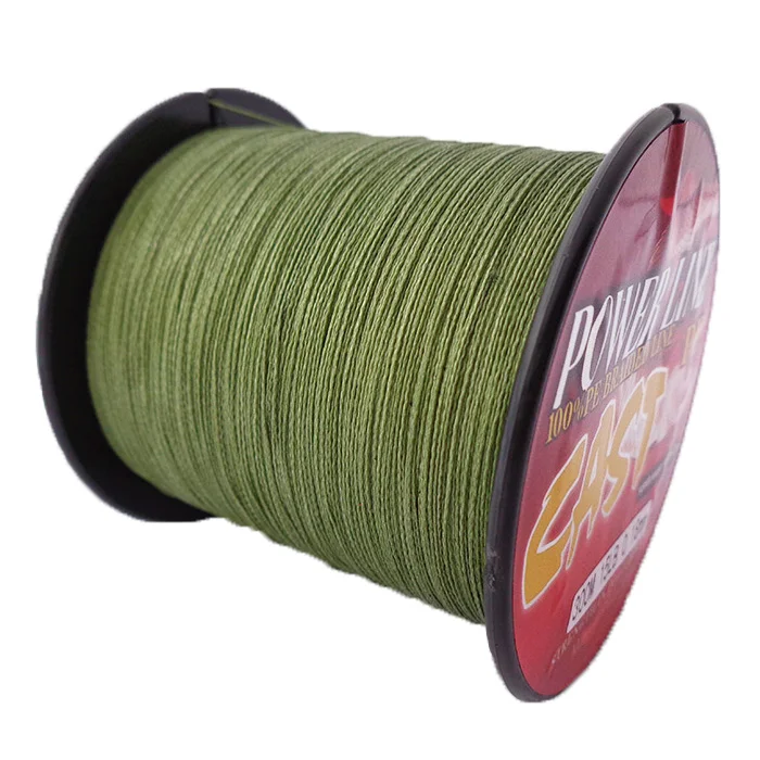 3pieces/lot free shipping 300M 15LB cheap Fishing Lines braid float army green color | Спорт и развлечения