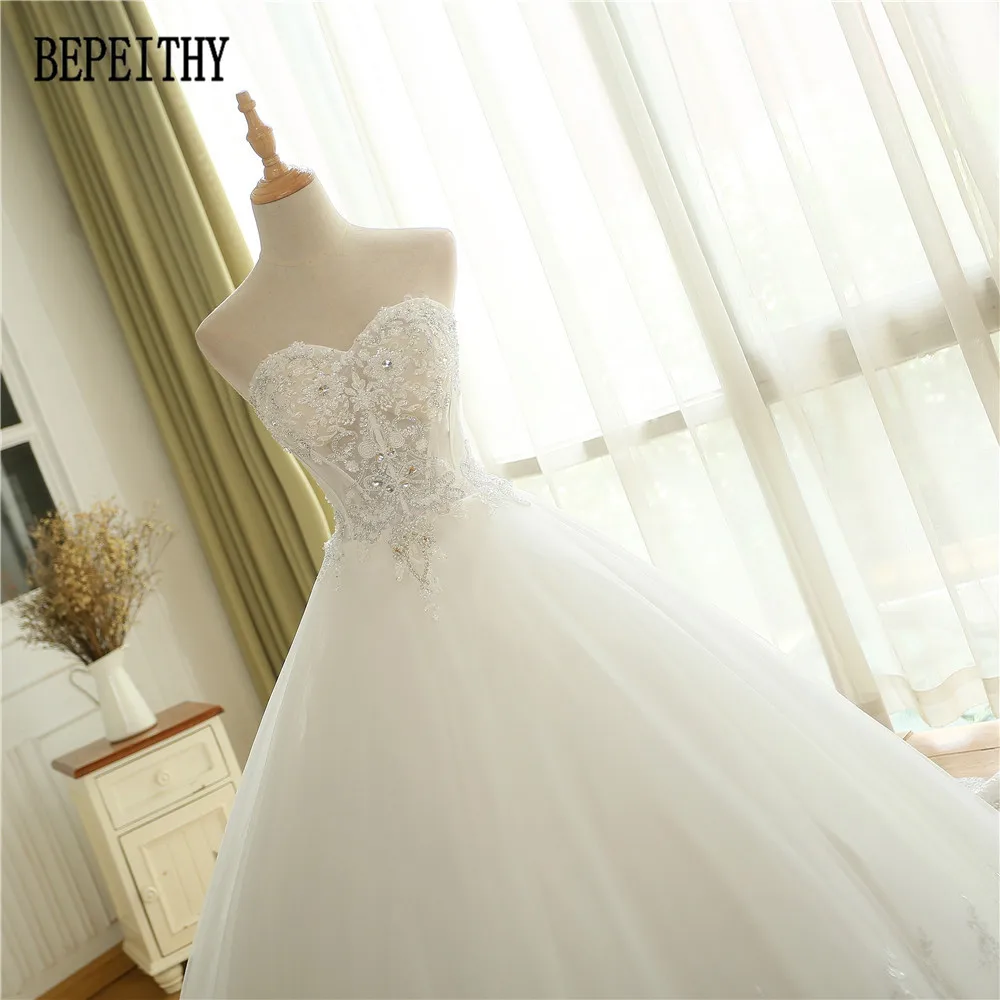 BEPEITHY Новое поступление Vestido De Novia элегантное модное милое невеста свадебное