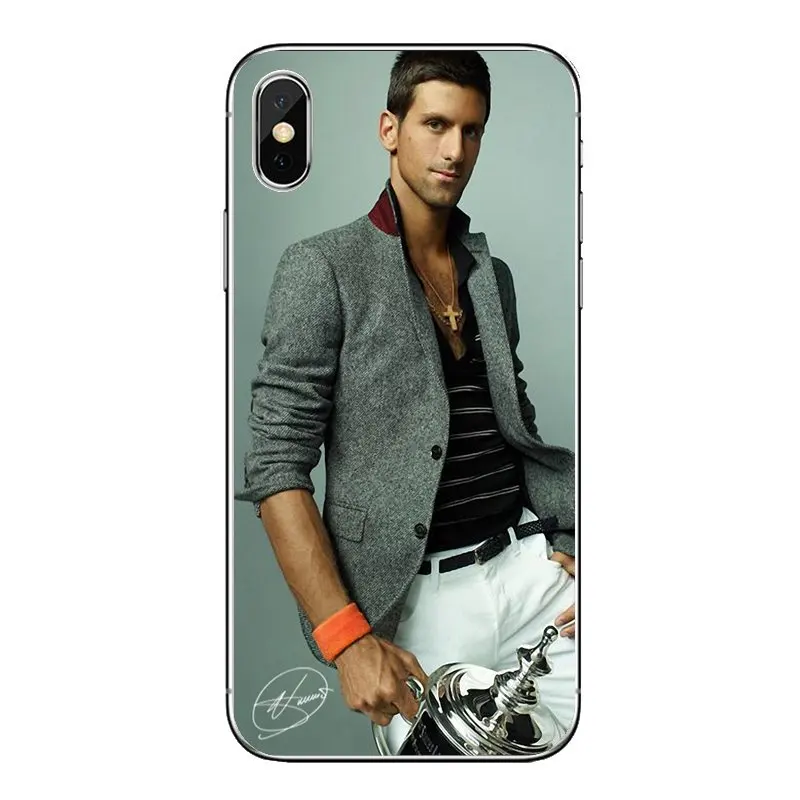 Новака джоковича теннисные плеер суперзвезда ATP Чехлы для мобильных телефонов