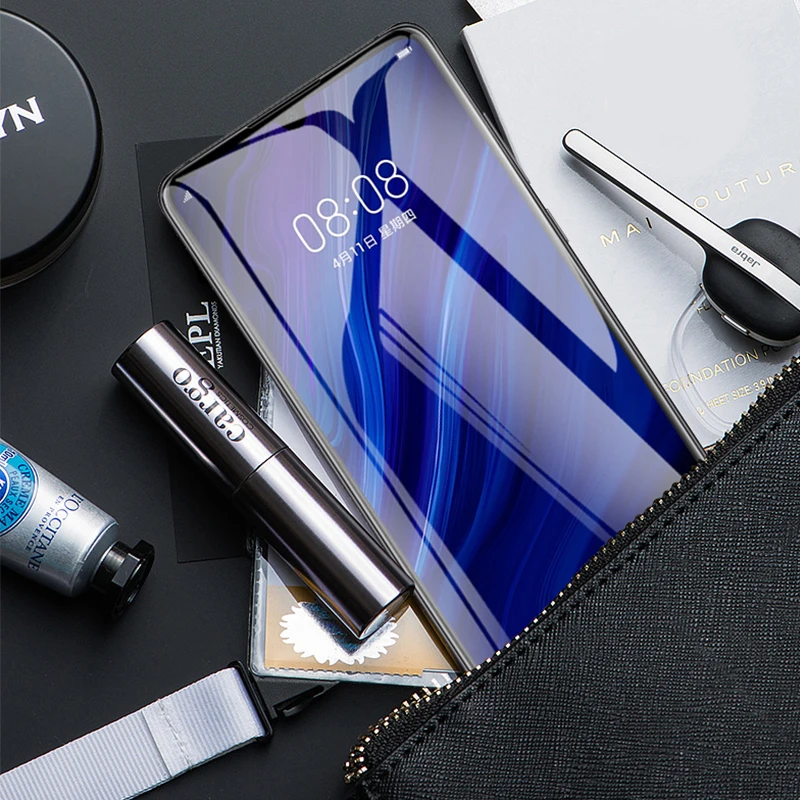Закаленное стекло с полным покрытием для Huawei P30 Lite защитная пленка экрана