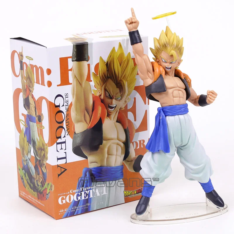 box Dragon Ball Z Com конфигурации vol.1 Супер Саян gogeta pvc фигурка Коллекционная модель игрушка - Цвет: box