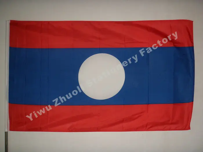 Флаг Лаоса 150x90 см|laos flag|flagvientiane |