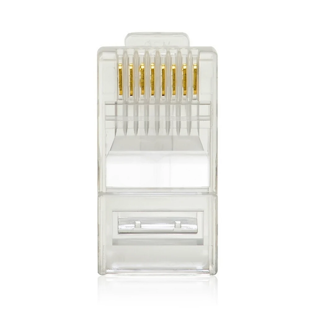 100 шт./лот RJ45 RJ 45 CAT5 CAT6 модульный разъем сетевой разъем|rj45 wall connector|rj45 5econnector header |