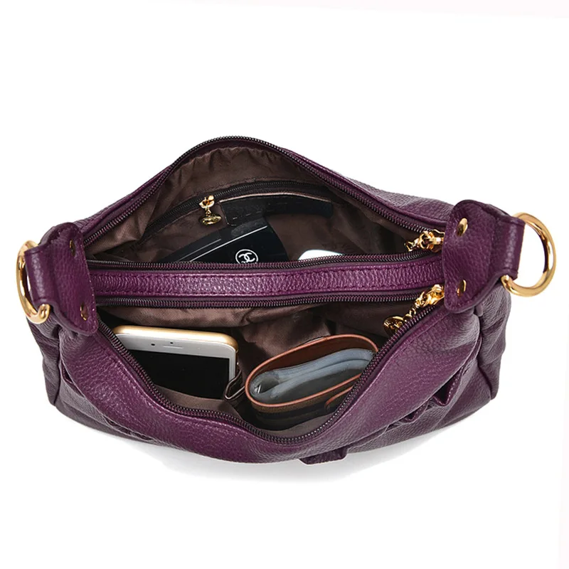 

Luxury Handbags Fashion Women Bags Women's Genuine Leather Handbags Women Messenger Bags Shoulder Bag Ladies Bolsas