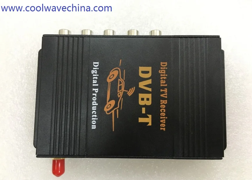 

Wholesale! car tv receiver DVB-t Car DVB-T MPEG-4 HD tuner Digital TV BOX receiver box Single Antenna car tv receiver box