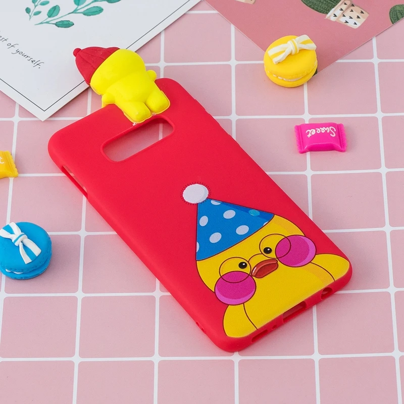 Чехол для Samsung Galaxy S10 силиконовый чехол с пандой S10e Plus G975F S 10 S20 ультра задняя
