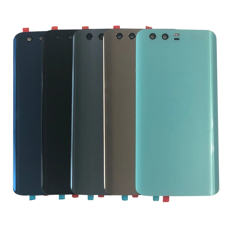 Чехол Axisinternational для 5,1" huawei Honor 9, стеклянная задняя крышка для батареи, чехол, стеклянная линза, без боковых клавиш, с наклейкой