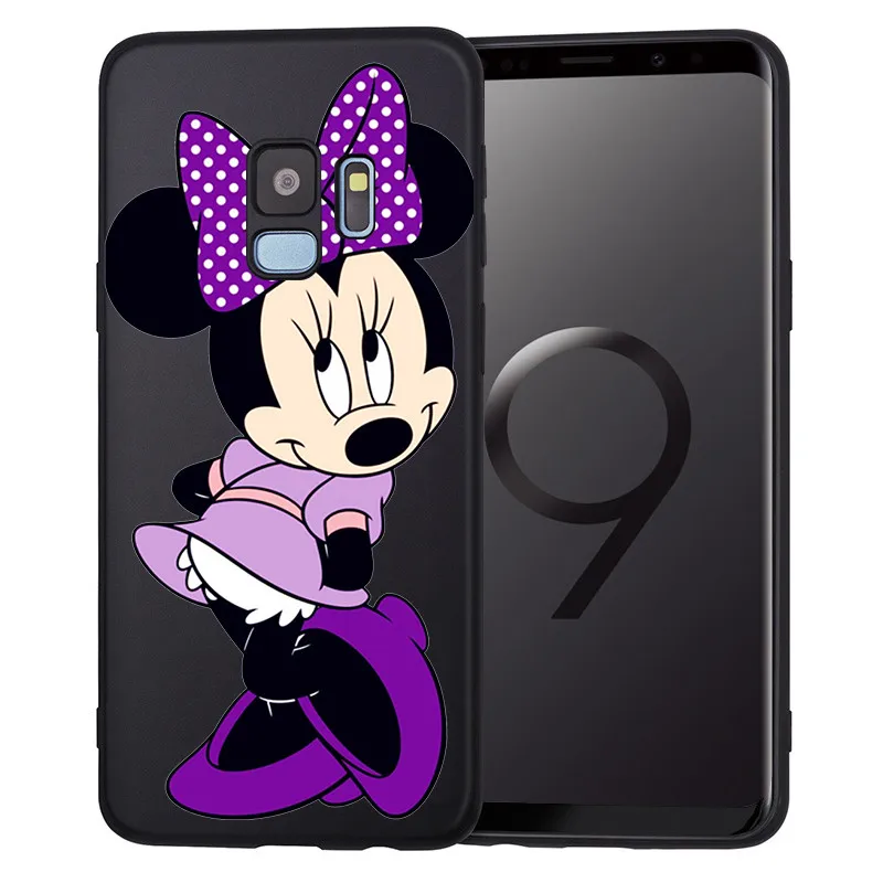 С принтом в виде персонажей из мультфильма для samsung Galaxy S6 S7 край S8 S9 S10 Plus Note 8 9 A10 A20 A30 A40 A50 A70 чехол для телефона чехол Coque чехол-футляр