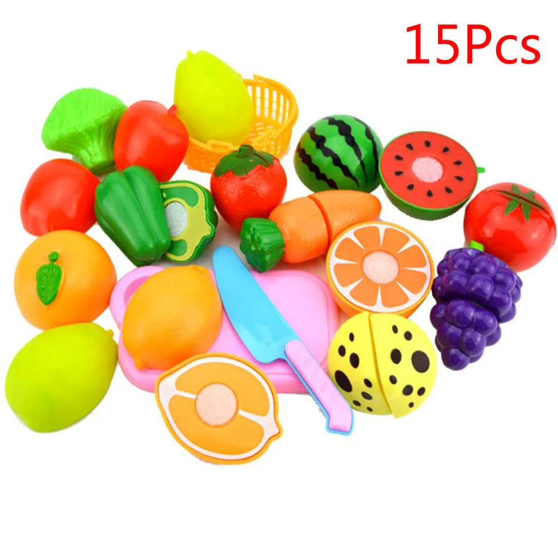 2021 Brand New Plastic Fruit Vegetables Cutting Toy Early Development and Education for Baby | Игрушки и хобби
