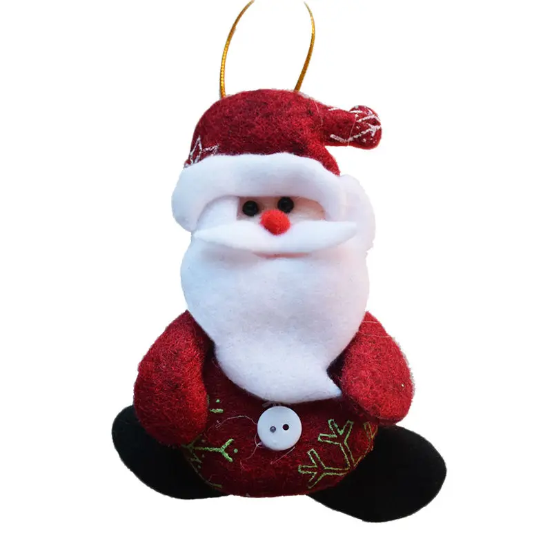 Рождественские украшения для дома Подвески navidad Рождественские елочные украшения Висячие куклы Ремесло Декор Поставщик детский подарок sd206 - Color: 28