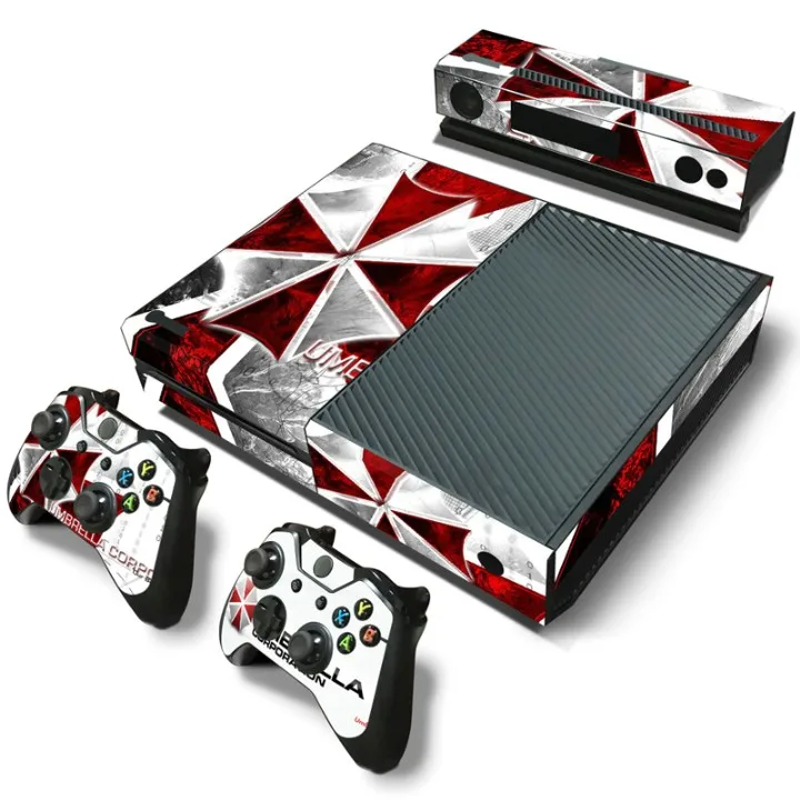 Супер качество рекламные наклейки кожи для xbox One консоли и крышки контроллера