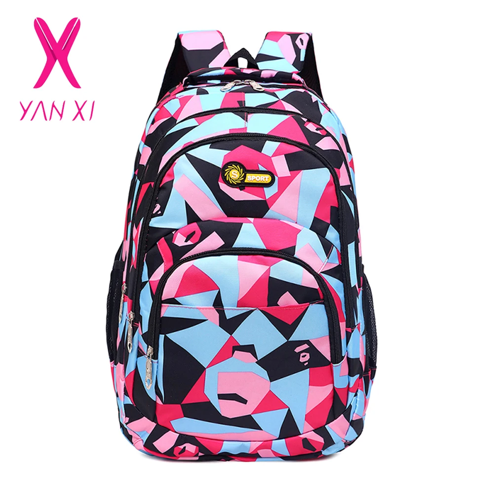 YANXI 2018 модный новый рюкзак для подростков девочек и мальчиков школьный с