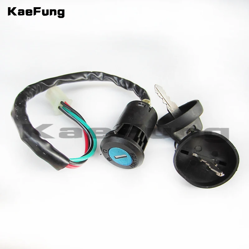 Запчасти для мотоцикла внедорожника ключ зажигания 4 провода подходит 50 куб. См 70