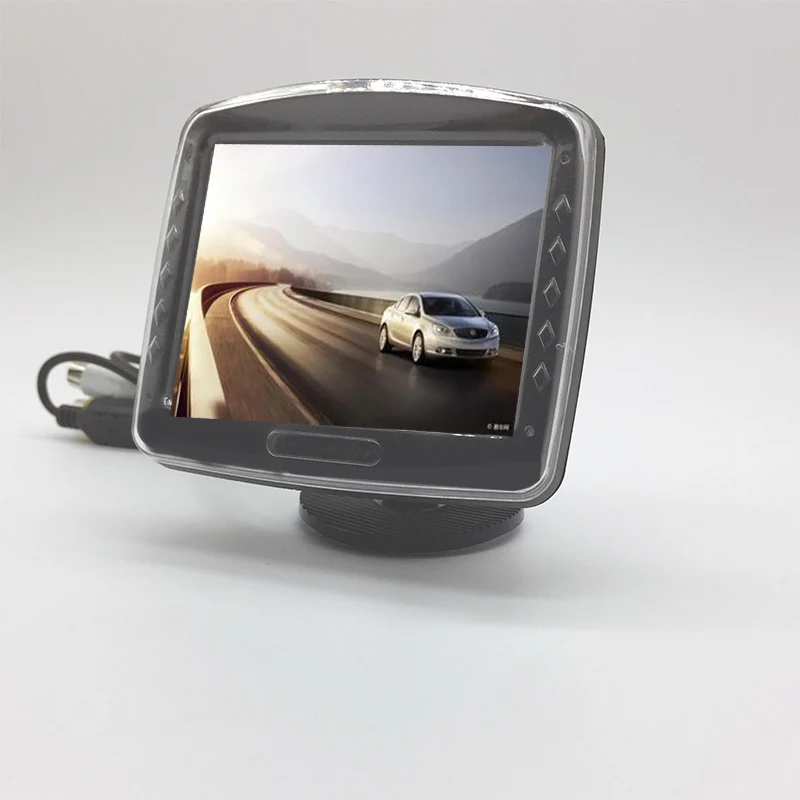 Автомобильный монитор 3 5 &quotэкран для камеры заднего вида TFT LCD дисплей HD цифровой