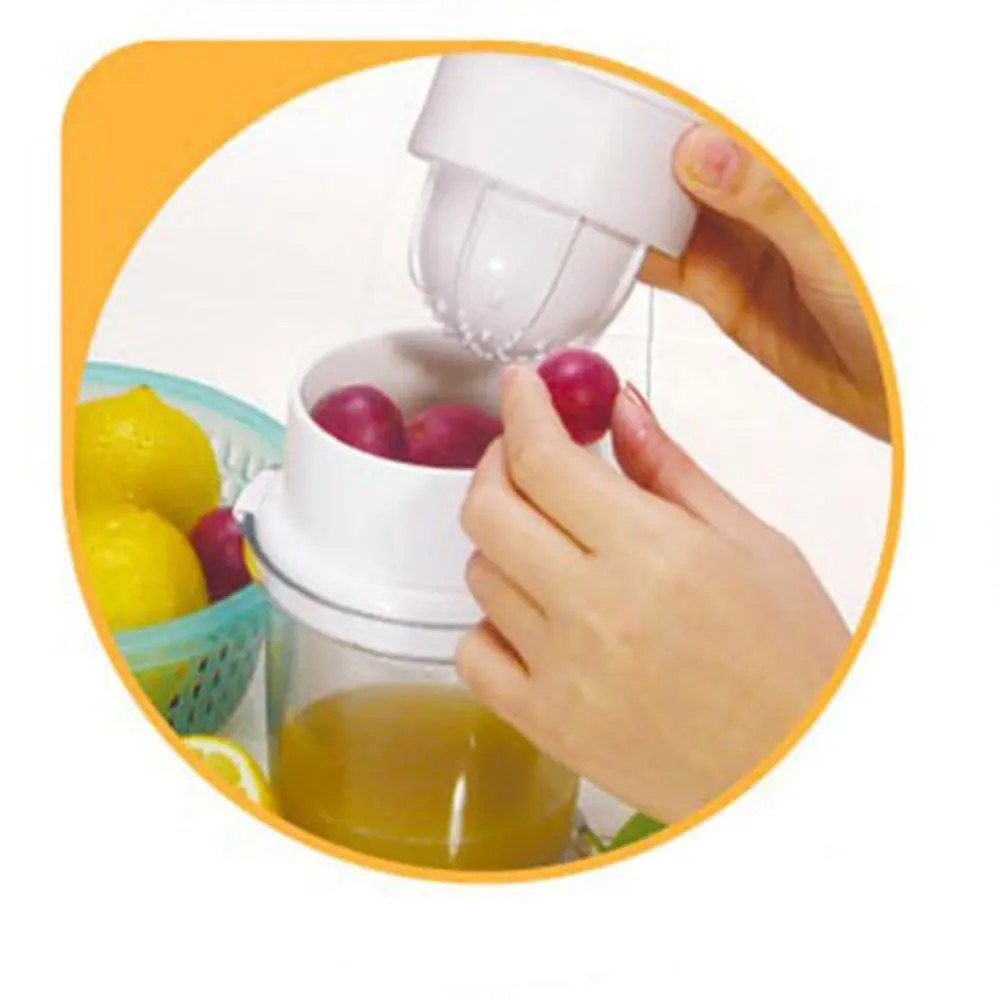 Портативный ручной оранжевый лимон соковыжималка для фруктов сок здоровый жизнь