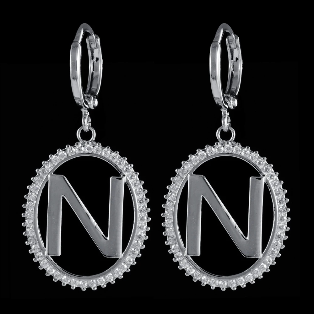 Это известные бренды ААА Циркон N ушные капли подходит для женщины/женские