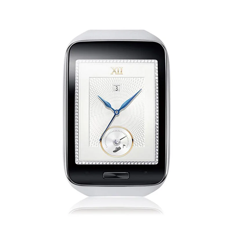 (Не закаленное стекло) 10 шт./лот прозрачная защитная пленка для samsung Gear s r750 |