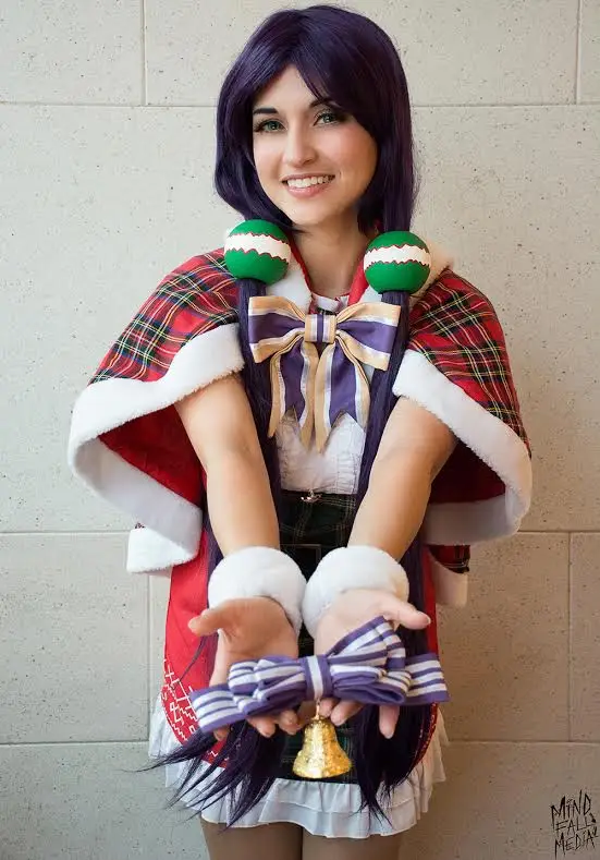 Рождественское платье с надписью Love Live Nozomi Tojo маскарадный костюм изображением