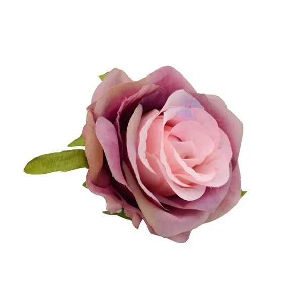 Pink Purple 5 шт., искусственные шелковые розы, декоративные украшения для невесты, искусственные цветы для дома, свадьбы, дня рождения, вечеринки, Декоративные искусственные цветы - Цвет: Pink Purple