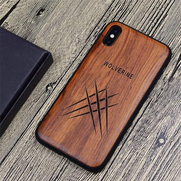 10 Резные Мстители деревянный ящик для iPhone XS Max XR противоударный ТПУ бампер чехол для iPhone X 8 7 6 6s plus чехол деревянный корпус 7plus - Цвет: 10