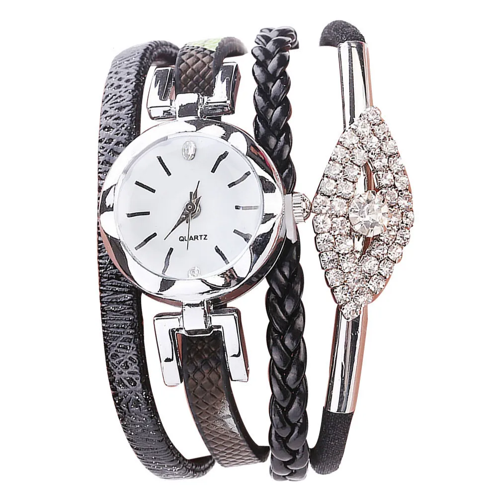 Montre Femme CCQ модные часы для женщин девочек Аналоговые кварцевые наручные часы женская одежда браслет часы Reloj Mujer Relogio Feminino