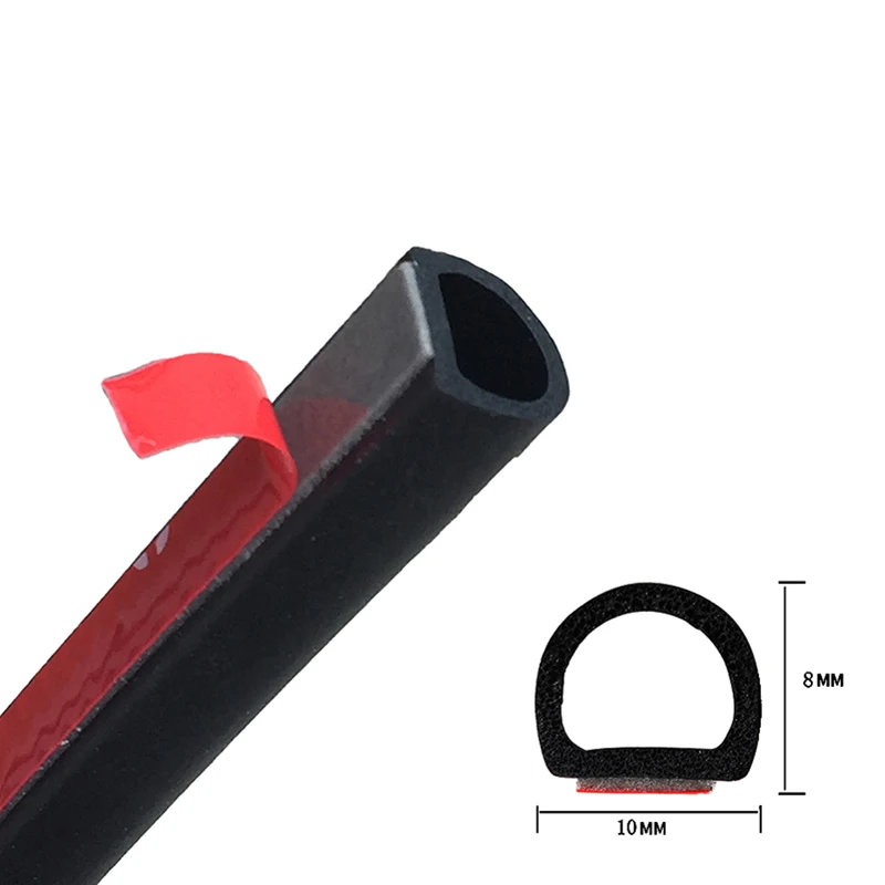 4 метра маленький D автомобильный резиновый уплотнитель двери водонепроницаемая