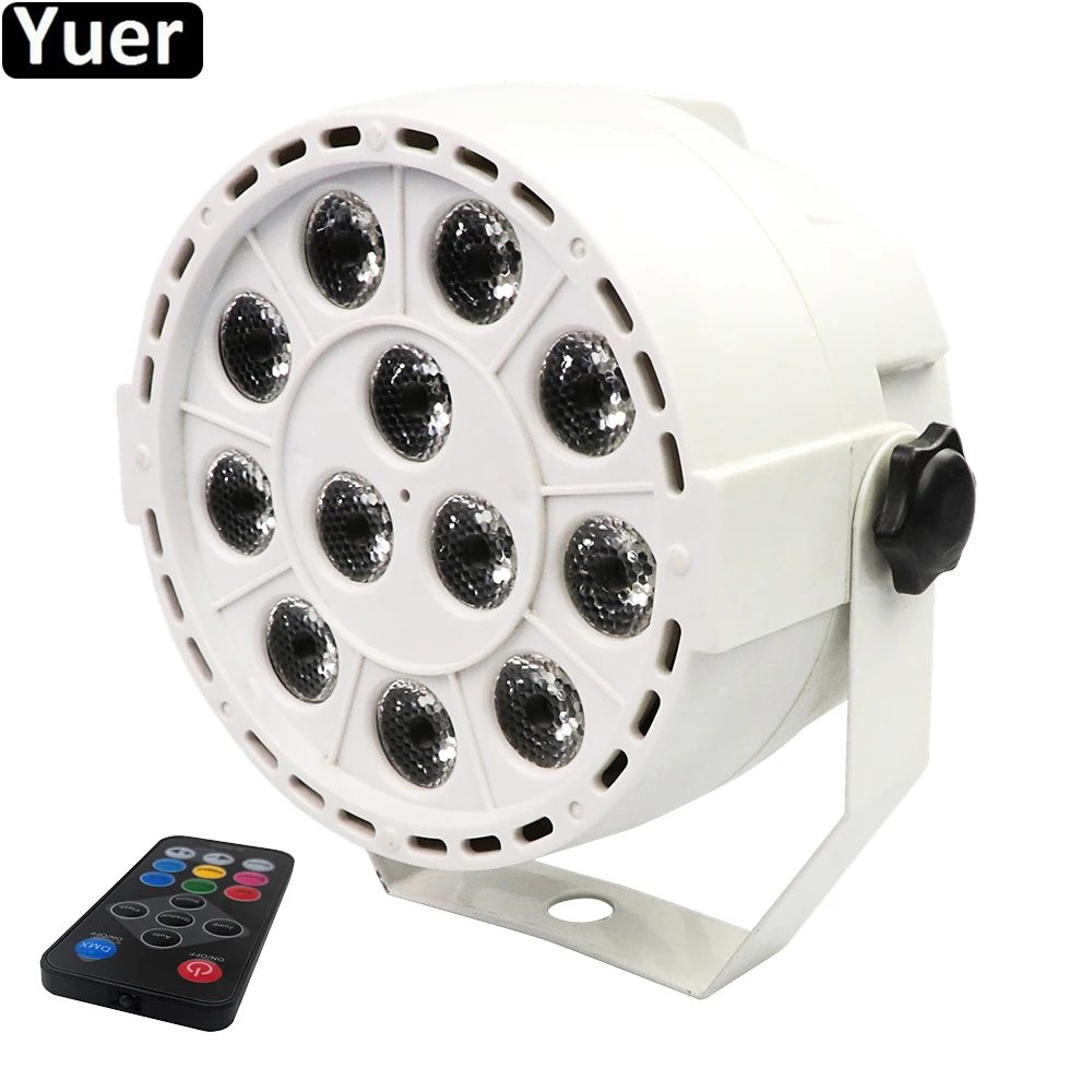 LED Par 12x3W RGBW Мини диско-шар с DMX512 для DJ вечерние звуковые активированные эффект