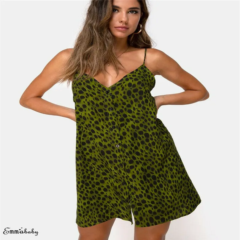 Новинка Модные женские туфли леопардовой расцветки платье на бретелях с высокой