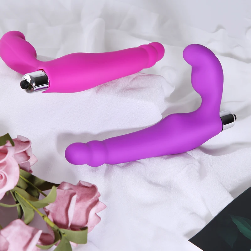 Вибрационный Анальная пробка Мужской мастурбатор Анальный вибратор батарея