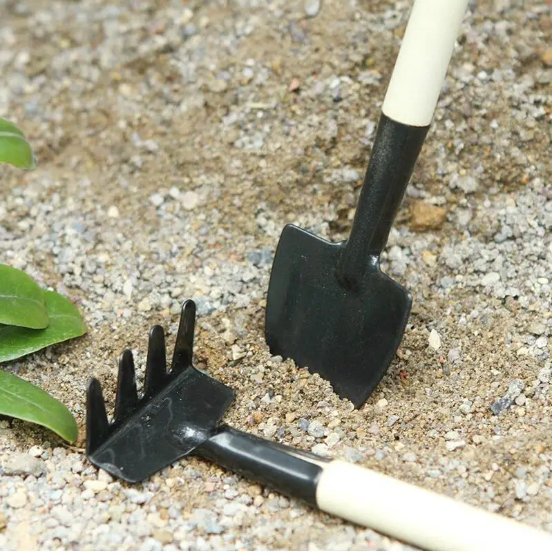 3 шт. в садовнике инструмент для бонсай маленькая лопата подъема цветов Мини