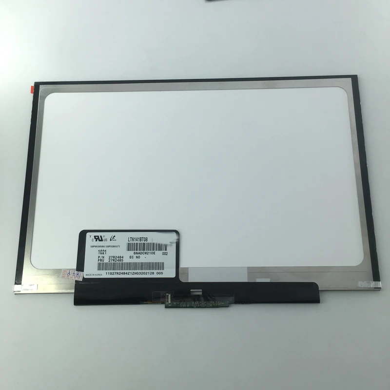 14 1 &quotсветодиодный ЖК экран LTN141BT08 LT141DEQ8B00 WXGA + Матрица экрана для ноутбука Lenovo IBM