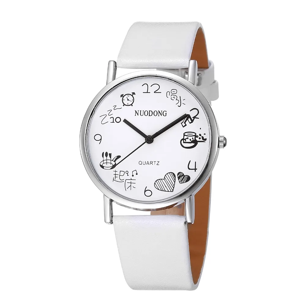 Женские кварцевые часы женские винтажные Geneva 2017 с полосками зебры модные 100