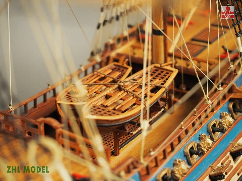 ZHL Le Soleil Royal 1669 модель корабля ZHL обновленная Инструкция на английском языке для последней версии Le Soleil Royal 1669 модель